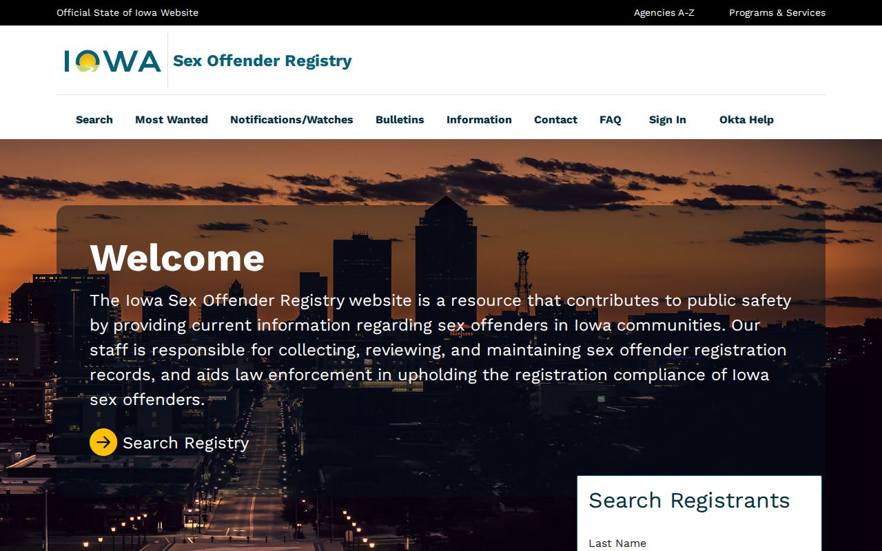 Winnebago County sex offender registry basic search